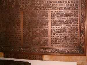 St Michael's Memorial Right Side