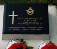 Grave of Andrew Speed in Labuan Cemetery